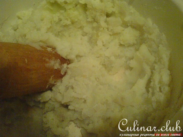 Картофельное суфле с сыром
