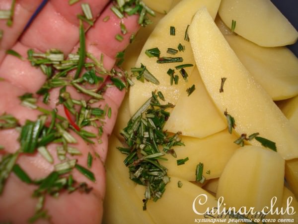 КАРТОФЕЛЬ с розмарином и чесноком - три попытки!