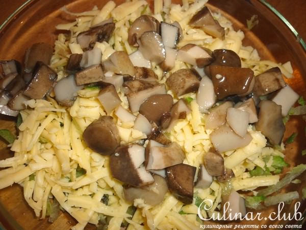 Сырно-картофельные лапоточки с сырным салатом(Игра-соревнование)