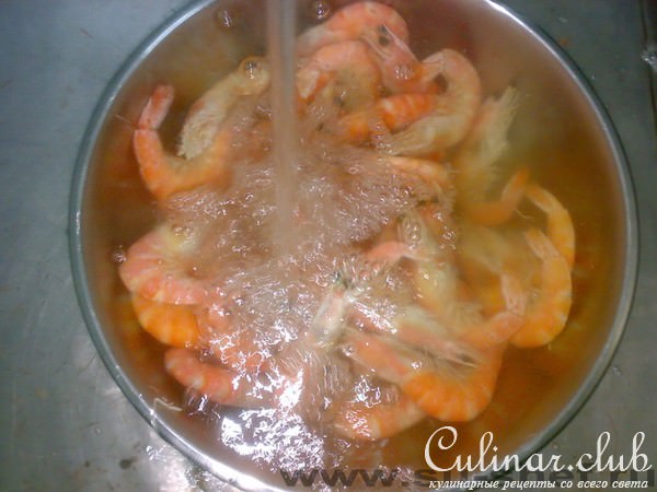 Креветки черноморские с соусом тар-тар