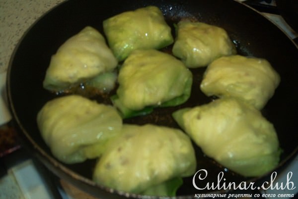 Капустные конвертики