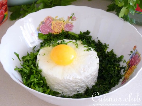 Картофельные лангоши с брынзой.