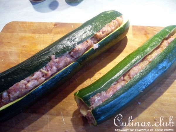 Фаршированные цукини по-мароккански