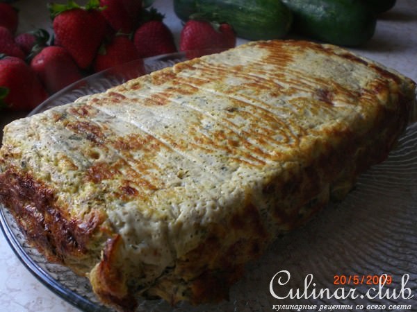 Фритата со свекольной ботвой,брокколи и помидорами черри или Вкусный Овощной омлет