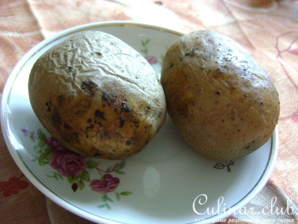 Картофельные розочки