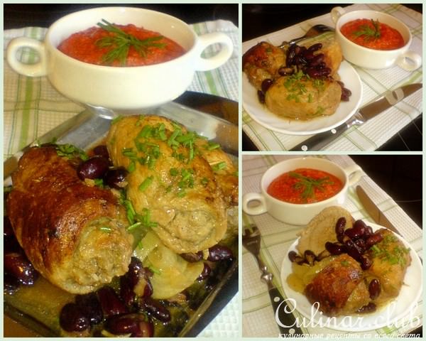 Мясные рулеты "Дружба"