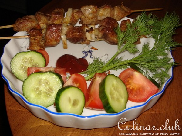 Шашлыки по-домашнему