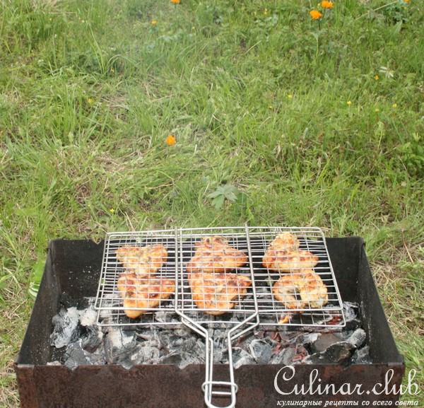 Куриные крылышки гриль