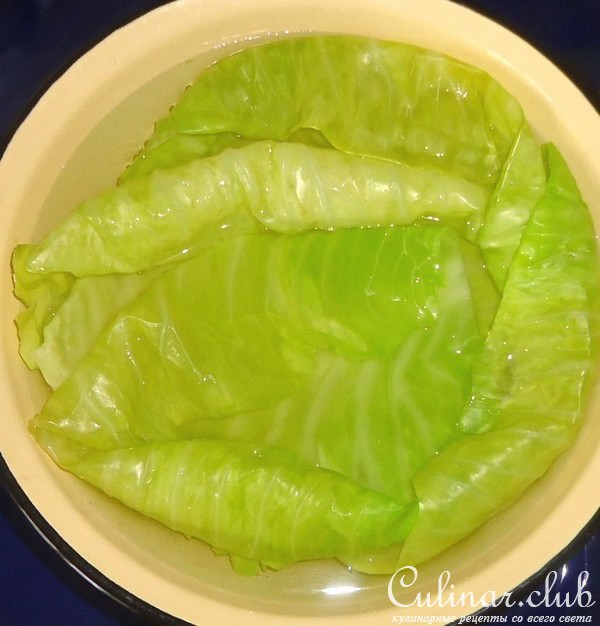 Капустные мешочки с диким рисом, овощами, грибами, мясом и без мяса