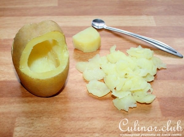 Горячая закуска "Лукошко с грибами"