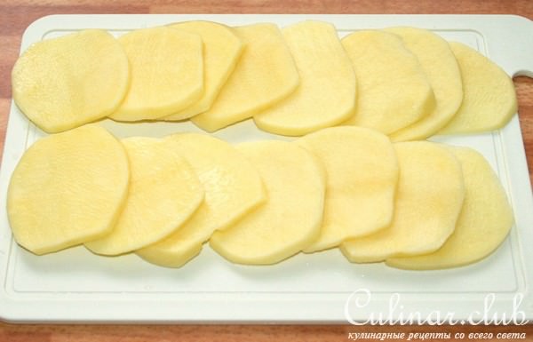 "Пирожные" из картофеля