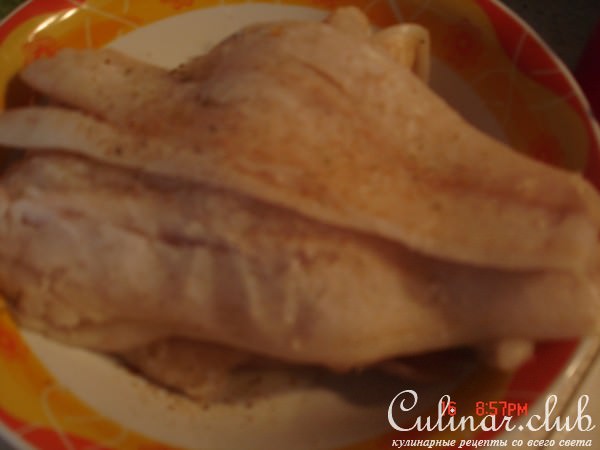 Рыбные рулетики с грибами