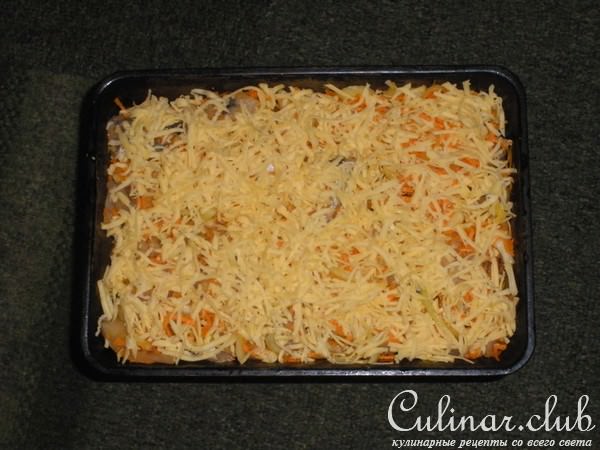 Рыба, запеченная с овощами(вариант)