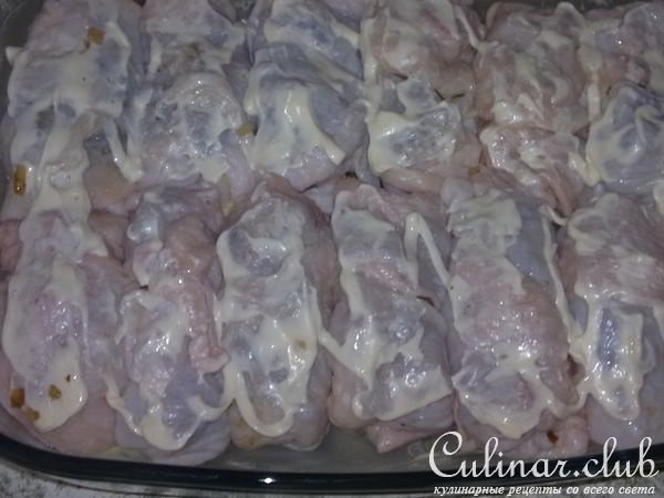 Куриные шкурочки с начинкой