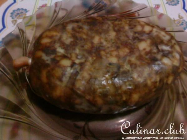 Свиной сальтисон(вариант)
