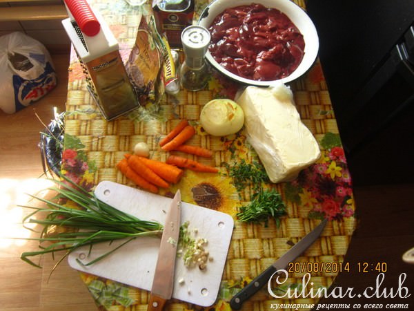 Паштет из куриной печени