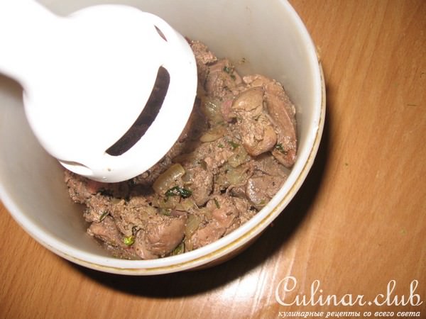 Паштет куринный (простой вариант)