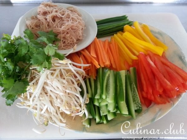 Весенние роллы Spring rolls