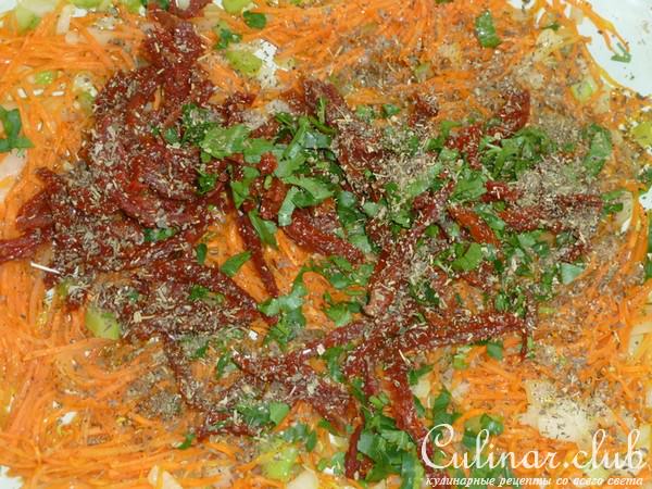 Чечевица с овощами "Утомленные солнцем (духовкой)...."
