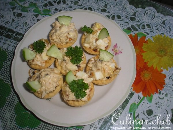 Закусочные тарталетки