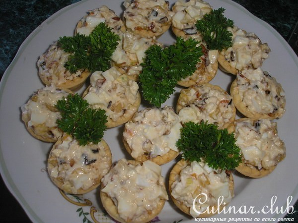 Закусочные тарталетки