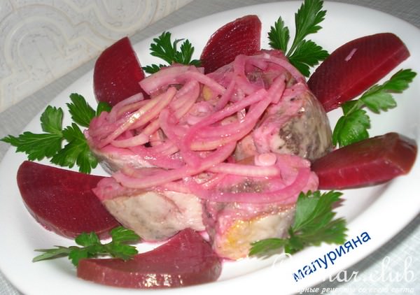Сельдь " Розовое чудо "