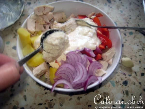 Деревенская закуска "Хреновина".