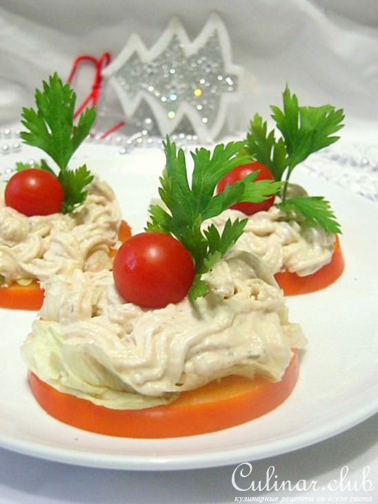 Новогодняя закуска "Феерия вкуса"