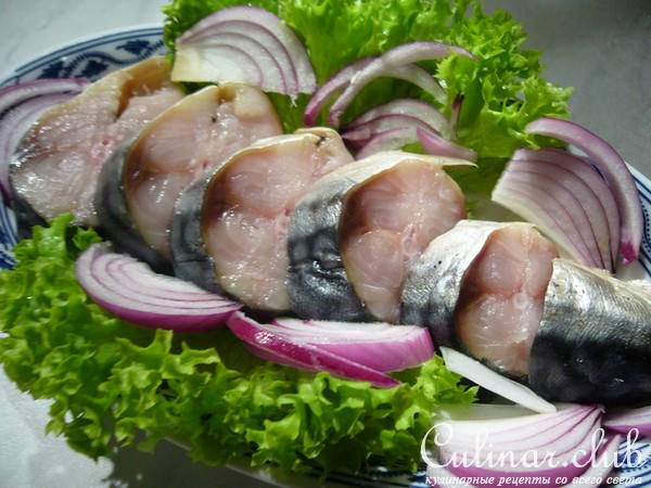 Скумбрия пряного посола