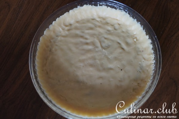 Тарт с персиками и маскарпоне "Наслаждение вкусом"