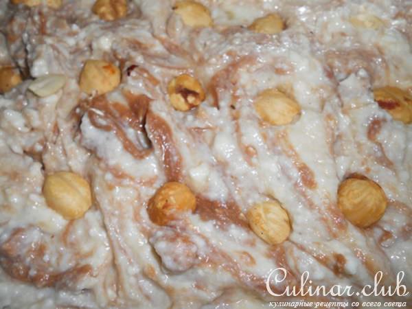 Шоколадный кекс с творогом