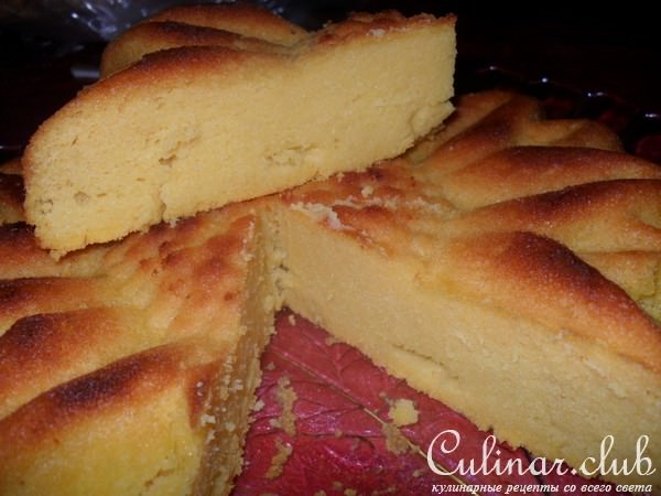 Бразильский кукурузный кекс Bolo de fub