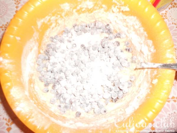 Маффины с черникой