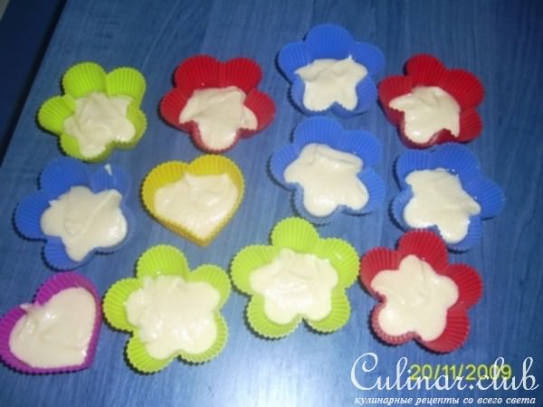 Кексики с бананом(вариант)