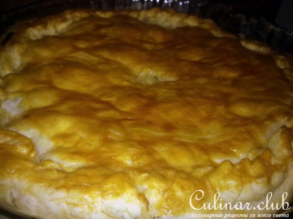 Пирог"Греческий"(со шпинатом,грибами,сыром)