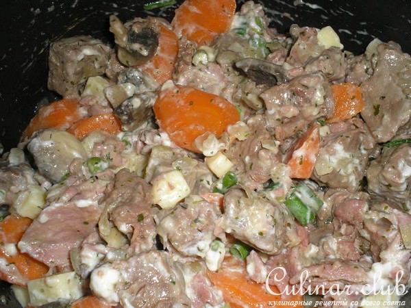 Мясной пирог