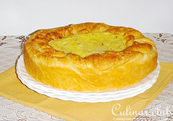 Апулийский картофельный пирог / Torta di patate alla pugliese