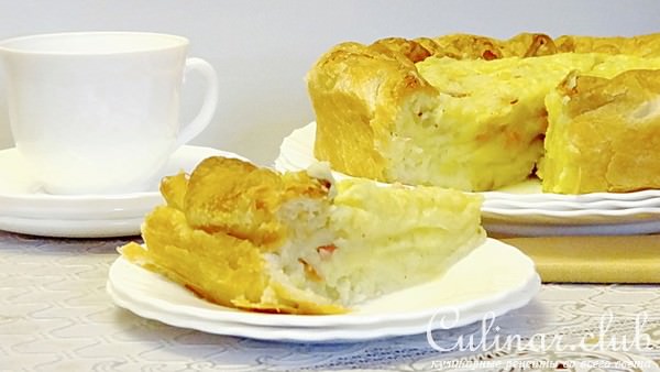 Апулийский картофельный пирог / Torta di patate alla pugliese