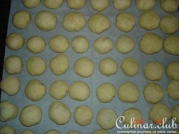 Печенье с сахарной пудрой