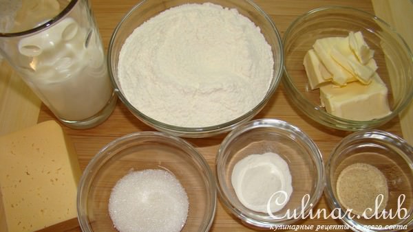 Булочки с сыром и чесноком