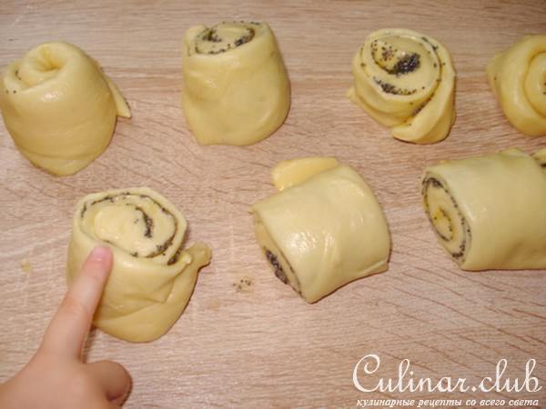 Булочки в карамельно-медовом соусе