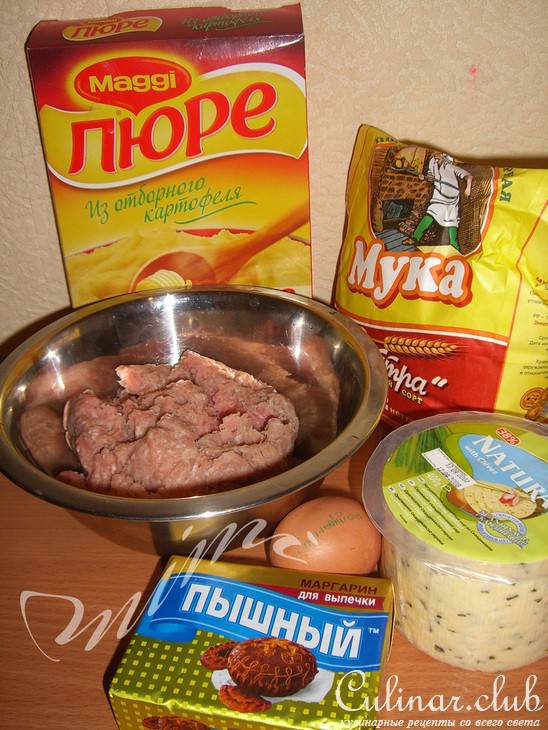 картофельные маффины с "ёжиками"