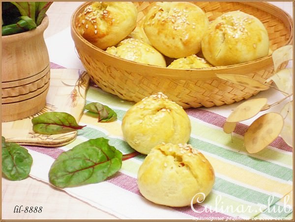 Пирожки с весенней начинкой.
