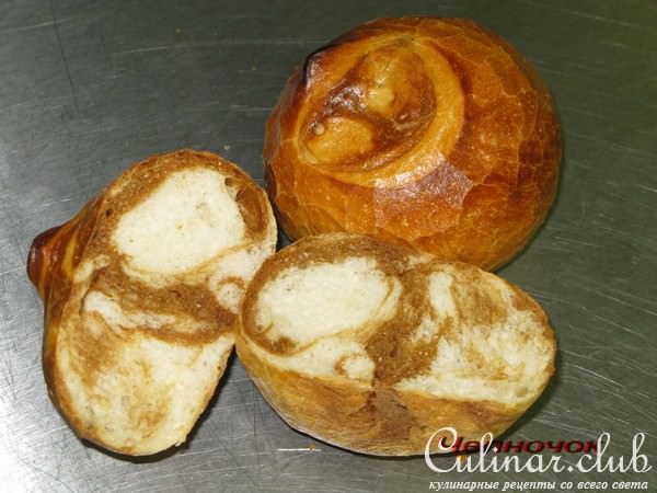 Мраморные булочки