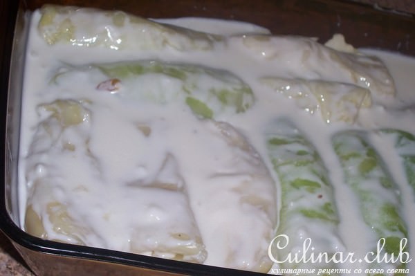 голубцы с картошкой