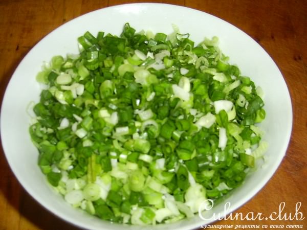 Луковые оладьи