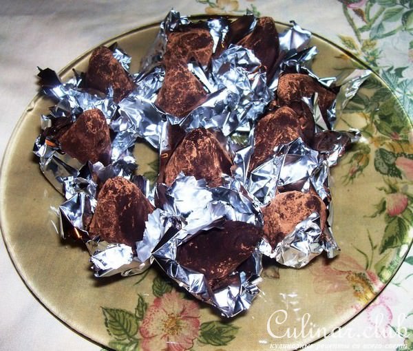 Трюфели из какао