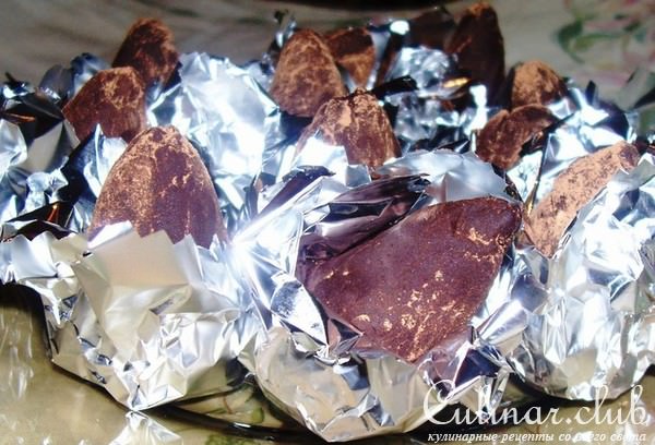 Трюфели из какао