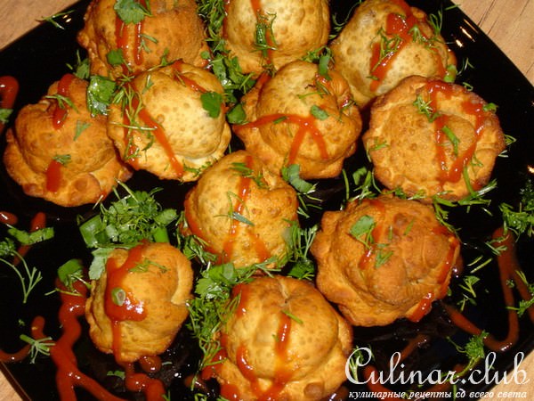 Пельмени с капустой и грибами