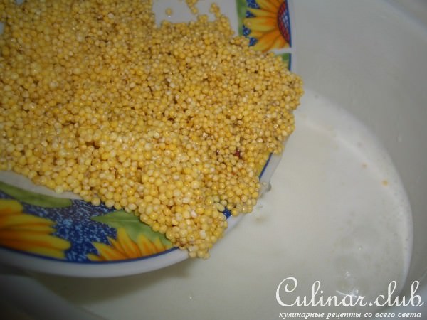 Крупеник из пшенки